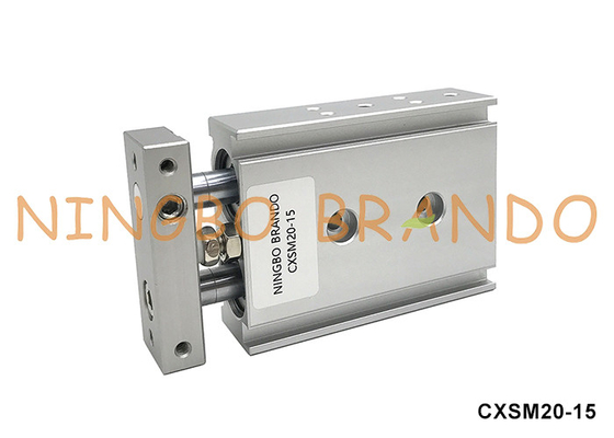 CXSM20-15 SMC Type Dual-Rod Pneumatic Air Cylinder 20mm Bore 15mm Stroke