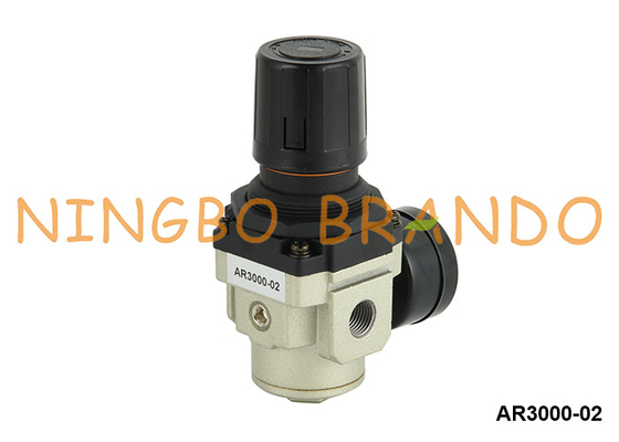 AR3000-02 SMC Type Pneumatic Air Pressure Regulator With Gauge 1/4'' 1 MPa