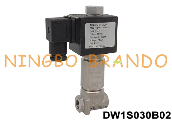 -196℃ Ultra Cryogenic Solenoid Valve For Liquid Nitrogen 1/8'' 1/4''