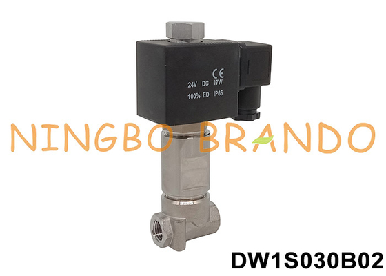 -196℃ Ultra Cryogenic Solenoid Valve For Liquid Nitrogen 1/8'' 1/4''
