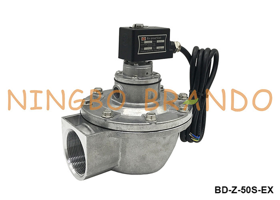 2'' Explosion Proof Solenoid Pulse Jet Valve For Dust Collector 220V 110V 24V