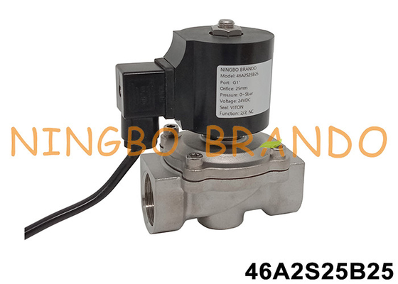 1'' IP68 Underwater Stainless Steel Solenoid Valve For Water Fountain