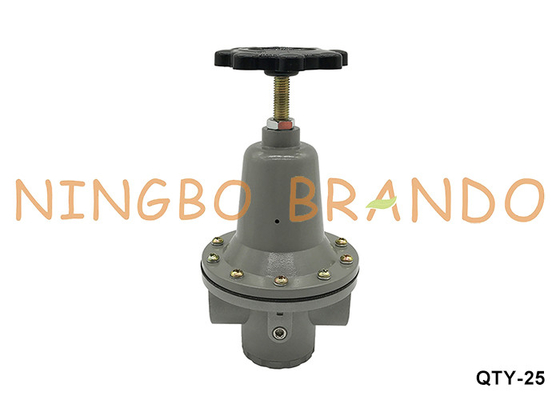 QTY-25 1'' 10 bar Pneumatic Air Regulator Pressure Reducing Valve With Gauge