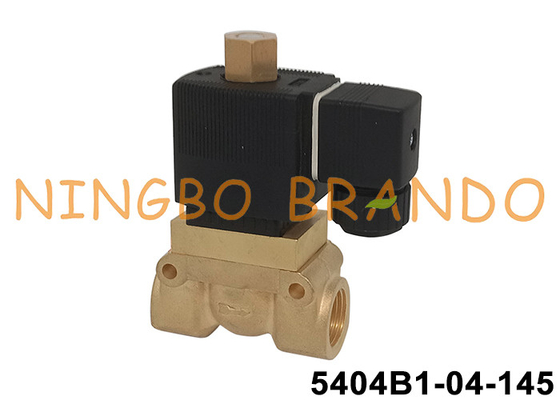 5404 2 Way High Pressure Normally Open Brass Solenoid Valve 50 bar 24V 220V