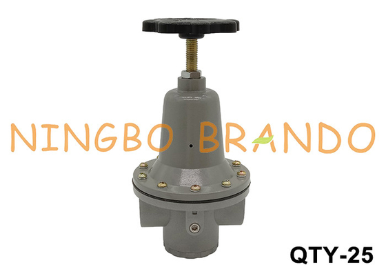 QTY-25 1'' 10 bar Air Compressor Pressure Regulator Valve With Pressure Gauge