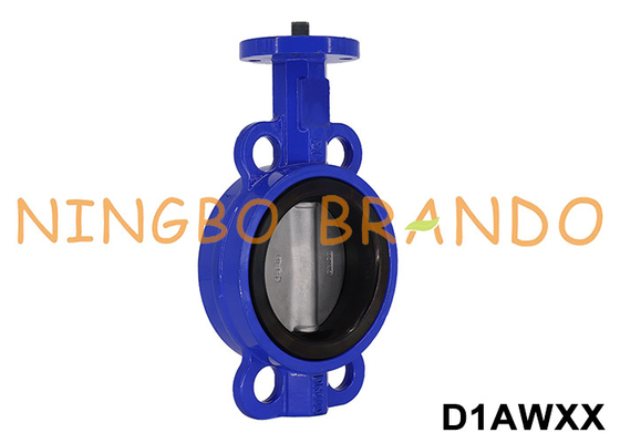 DN25 to DN1200 Headless Wafer Type Butterfly Valve Carbon Steel