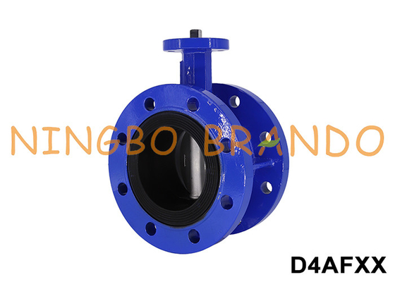 DN40 to DN1200 Headless Double Flange Butterfly Valve Cast Iron