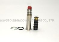 0.90mm Tube OD Solenoid Stem Brass H59 Coating Movable Core With O Ring Seal