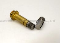 Electromagnetic Pneumatic Cylinder Valve Silvery / Brass Color Stainless Steel 304