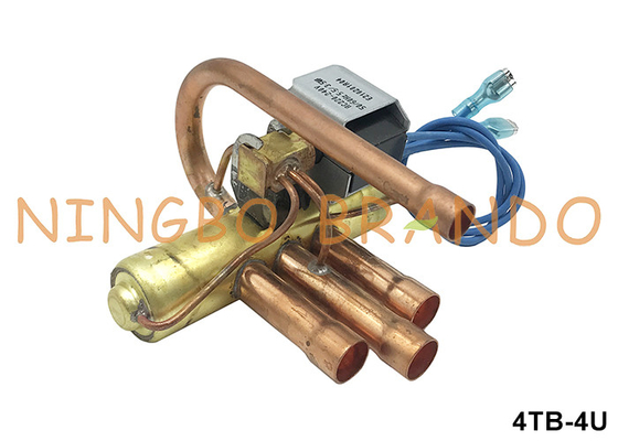 Refrigeration 4 Way Reversing Valve For Heat Pump Air Conditioning 220V 110V 24V