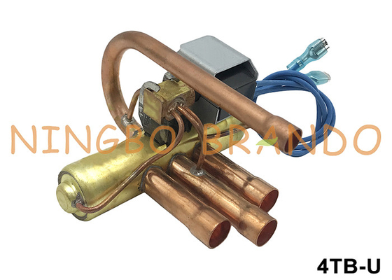 4 Way Reversing Valve For Heat Pump Air Conditioning 220V 110V 24V