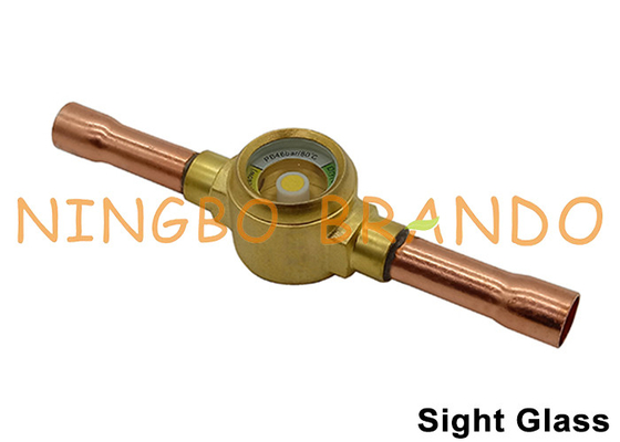 SGN SGI 1/4'' to 7/8'' ODF Solder Sight Glass For Refrigerants