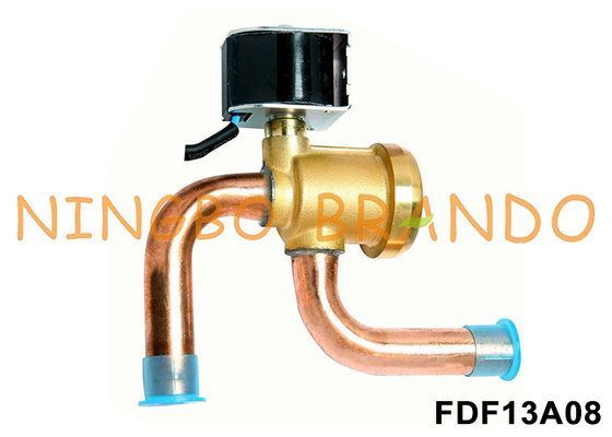 FDF13A08 5/8'' Sanhua Type Solenoid Valve For Hot Pump 24V 110V 220V