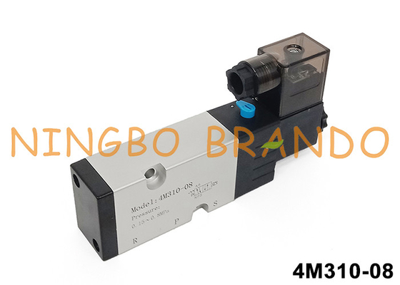 Airtac Type 4M310-08 Namur Pilot Solenoid Valve 5/2 Way 24V 220V