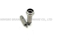 14.3mm Tube Out Diameter Solid Solenoid Stem/NBR Circular Truncated Cone Bottom Seat