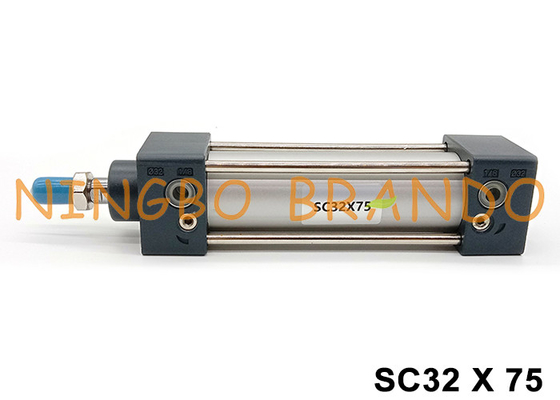 SC Series Double Acting Pneumatic Air Cylinder 32mm Bore 75mm Stroke