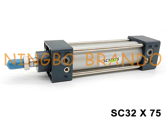 SC Series Double Acting Pneumatic Air Cylinder 32mm Bore 75mm Stroke