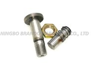 69g Brass Clip Solenoid Stem Male Thread Connection Embed NBR Movable Core