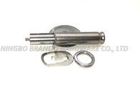 Assembled Silvery White Solenoid Stem 2 / 2 Way Special Shape Movable Core