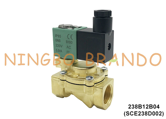 SCE238D002 1/2'' ASCO Type Brass Electric Solenoid Valve 220VAC 110VAC 24VDC