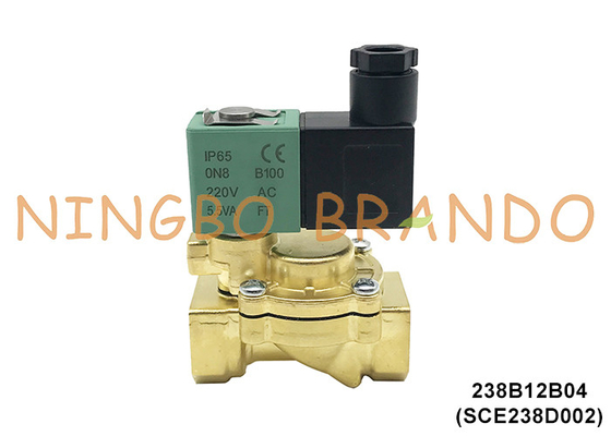 SCE238D002 1/2'' ASCO Type Brass Electric Solenoid Valve 220VAC 110VAC 24VDC
