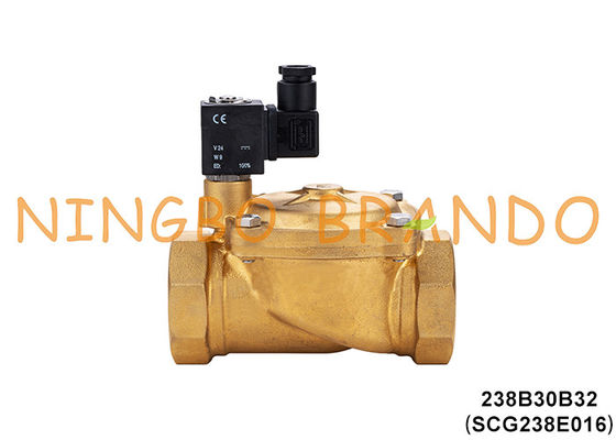 SCG238E016 1-1/4'' ASCO Type Water Brass Solenoid Valve 24VDC 110VAC 220VAC