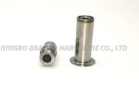 Silvery White Flange Solenoid Valve Stem With Numerical Control Technology