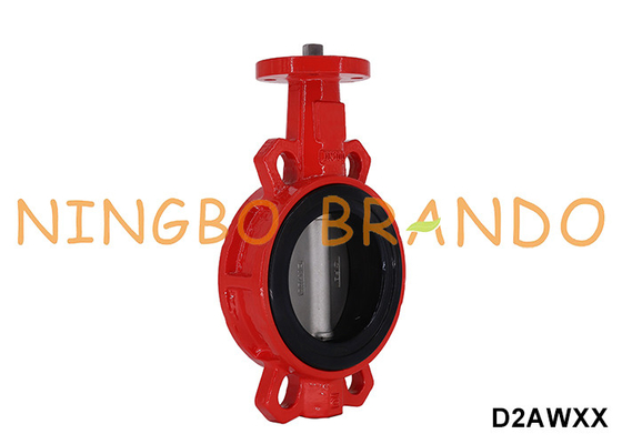 Headless Wafer Type Butterfly Valve With Soft Back Seat DN50 to DN600