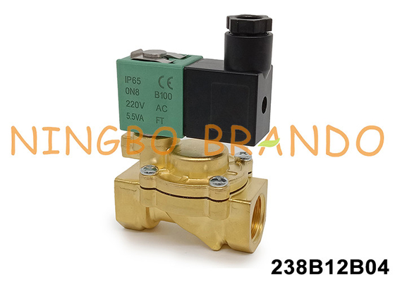ASCO Type SCE238D002 1/2'' Brass Solenoid Valve 24V 110V 220V AC DC