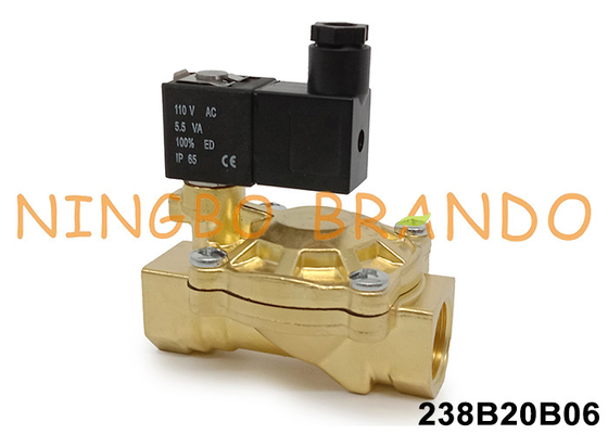 ASCO Type 238 Series 3/4'' Solenoid Valve with Brass Body 24V 110V 220V