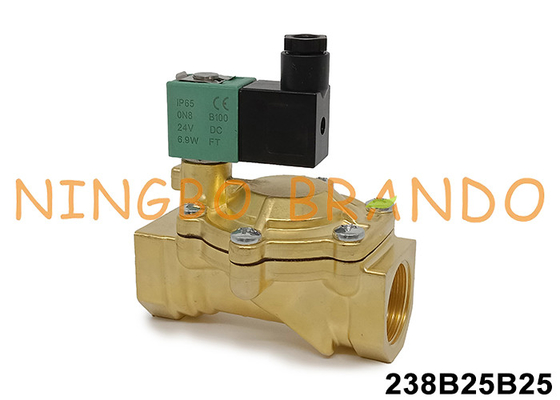 1'' ASCO Type SCG238E005 Brass Solenoid Valve 24VDC 110VAC 220VAC