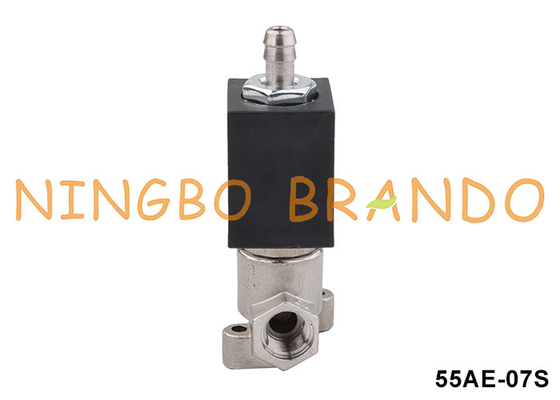 Coffee Machine Stainless Steel 3 Way Solenoid Valve 1/8'' 220V 110V 24V