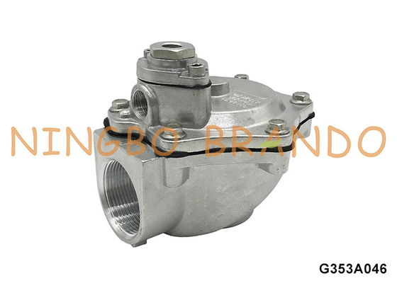 1.5'' G353A046 ASCO Type Remote Pilot Diaphragm Pulse Valve For Dust Collector