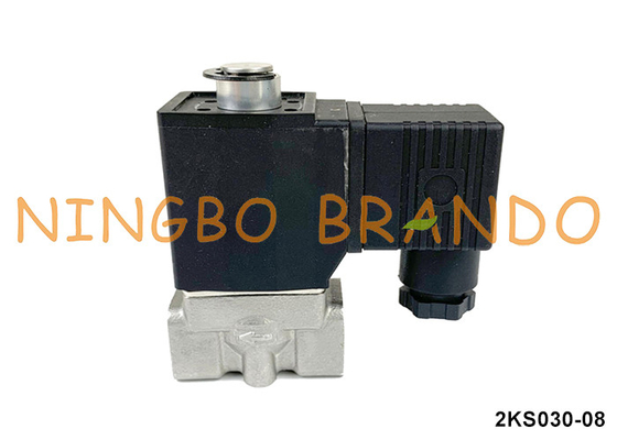 2KS030-08 Airtac Type Normally Open Stainless Steel Solenoid Valve 24V 110V 220V