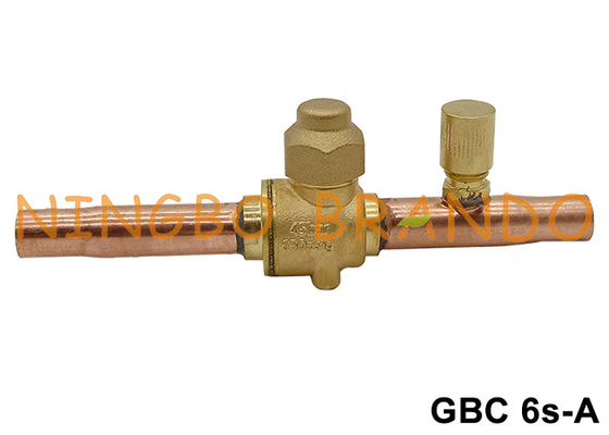 GBC 6s Danfoss Type Shut-off Ball Valve With Access Port 009L7050 009L7060