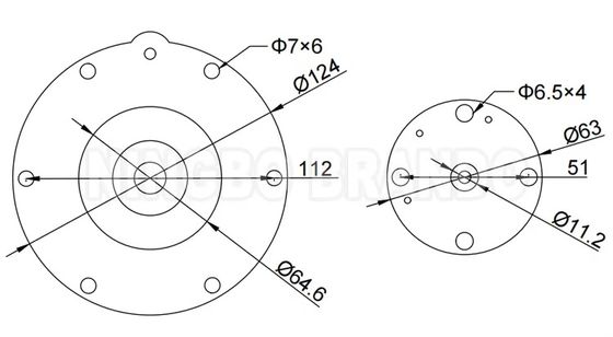 K4502 K4503 Diaphragm Kit For 1.5'' Goyen CA45T CA45DD Pulse Jet Valve