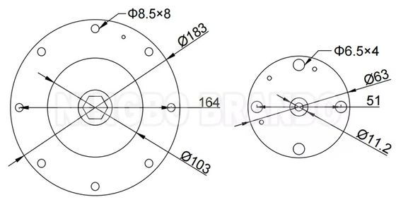K5004 K5000 Diaphragm Repair Kit For 2'' Goyen CA50T CA62T Pulse Valve