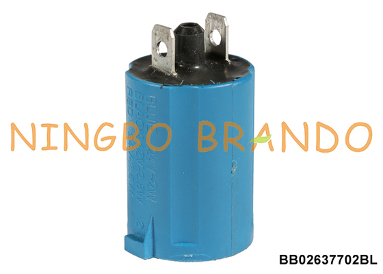 Blue Solenoid Coil For DELAVAL Milk Pulsator Parts 24V 2W 3.3W EP100 EP2090
