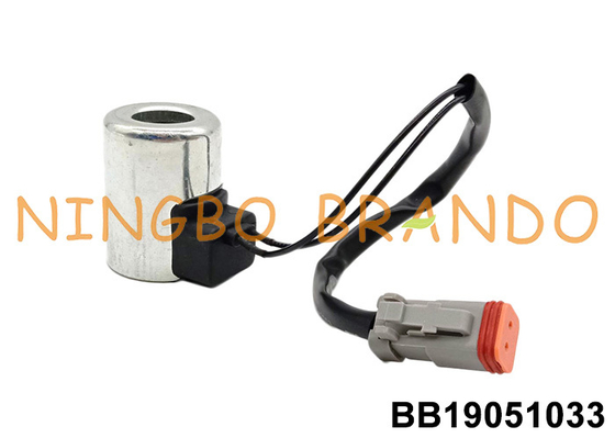 12V 24V Pilot Safety Lock Valve Coil For XE60/75/80/135/150/200/215/230 Excavator