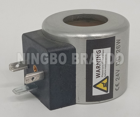 24VDC 26W Hydraulic Solenoid Valve Coil For Foton Lovol FR60 Excavator