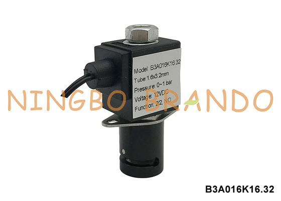 Normally Open Solenoid Pinch Valve Squeeze 3.2mm Tube 12V 24V 110V 220V