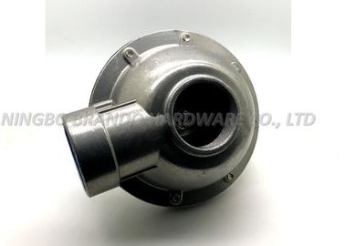 Right Angle Aluminium Pneumatic Pulse Valve CA50T QR DIN43650A SS304 Ferrule