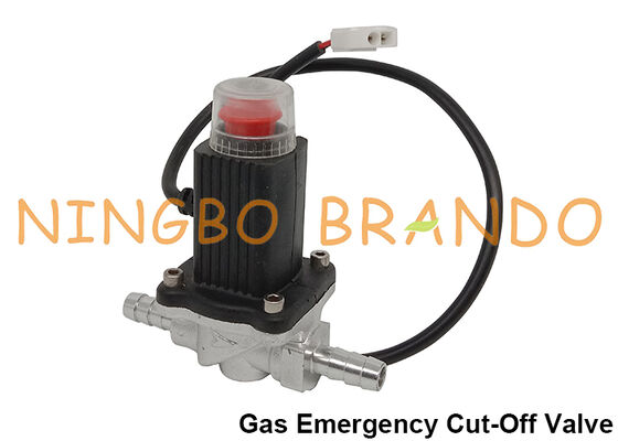 Quick Connector Emergency Automatic Shut-Off Solenoid Valve For Gas Line