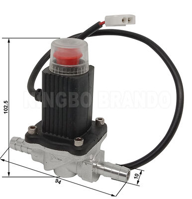 Quick Connector Emergency Automatic Shut-Off Solenoid Valve For Gas Line