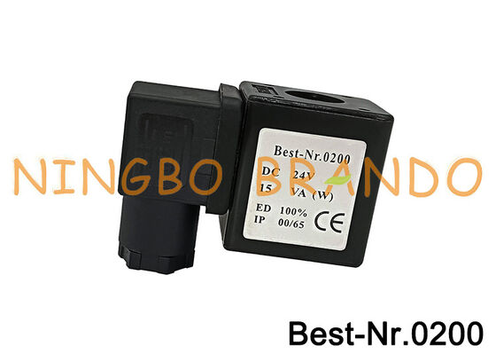Best-Nr.0200 DIN43650A Solenoid Valve Coil 24VDC 24V DC24V