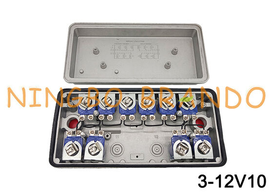3-12V10 GOYEN Type Remote Pilot Solenoid Valve Box Enclosure 12V 24V 110V 220V