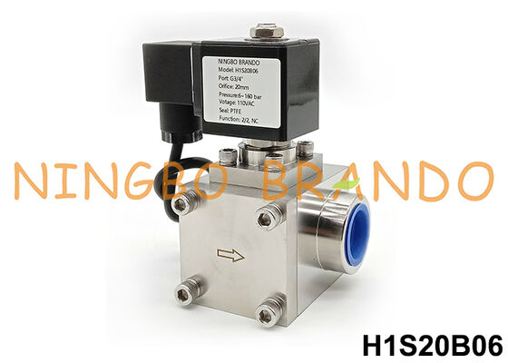 3/4'' High Pressure Solenoid Valve 120 bar 24VDC 160 bar 220VAC