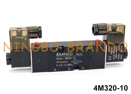 4M320-10 3/8'' Airtac Type Namur Pneumatic Valve 5/2 Way