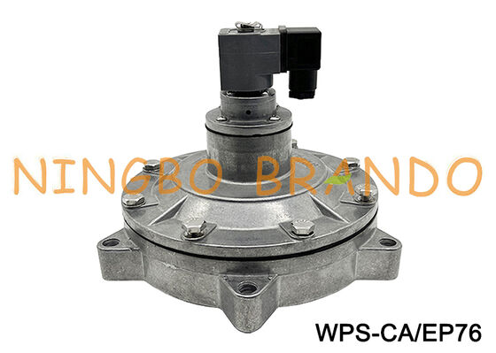 WATSON Type 3'' WPS-CA/EP76 Pulse Jet Valve for Dust Collector Tank Manifold 220V 110V 24V