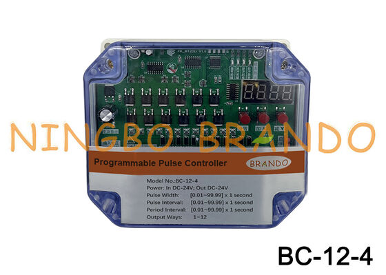 12 Lines Bag Filter Pulse Sequence Controller 24VDC Input 24VDC Output